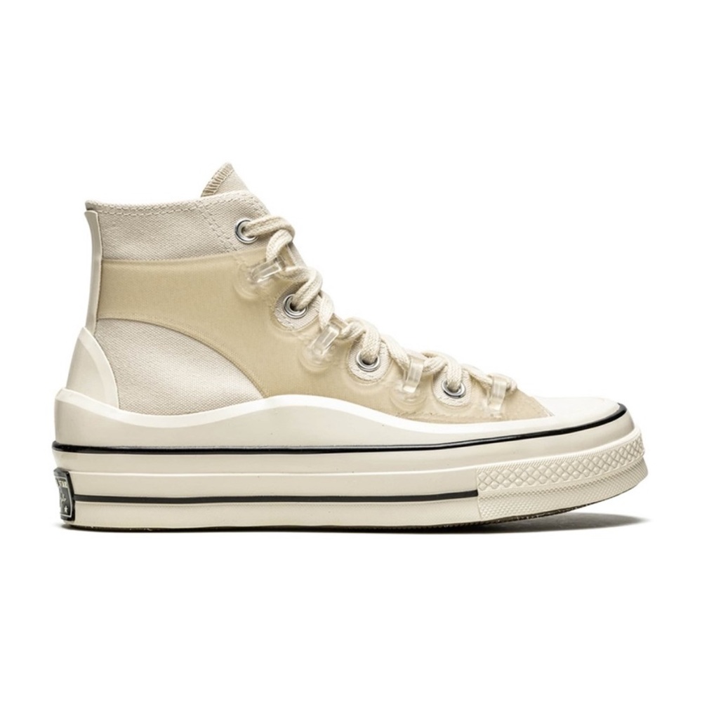 [Converse x Kim Jones] Chuck 70 Utility Wave High Top Sneakers in “Natural” Sz 7